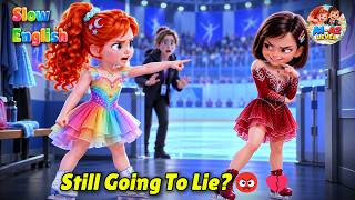 The Jealous Star and the Brave Skater ⛸️💔 | Slow English (Level A1-A2)