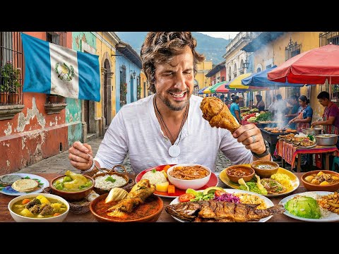 PROBANDO COMIDA CALLEJERA DE GUATEMALA ¿Donde nos metimos?🇬🇹