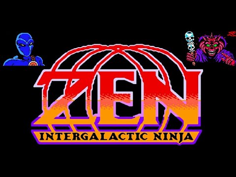 Zen the Intergalactic Ninja (NES) - Gameplay with Factory theme
