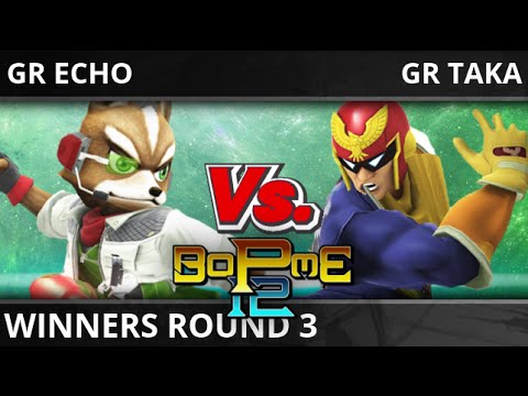 BoPMe 12 (WiiU) - GR Echo VS GR Taka- Winners Round 3