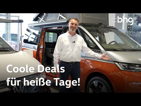 Coole VW Nutzfahrzeuge Deals für heiße Tage