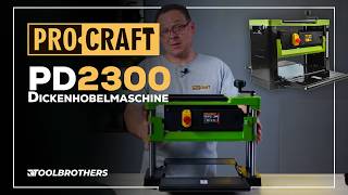 Preťahovačka / Hobľovačka PROCRAFT PD2300