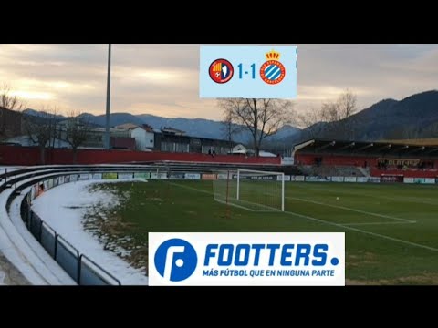 Descubriendo el templo de la UE Olot junto a Footters (UE Olot 1-1 Espanyol B)