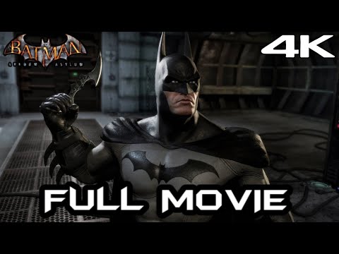 Batman Arkham Asylum All Cutscenes + Ending (PS5) (4K)