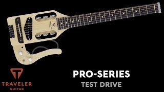 Video thumbnail for Traveler Guitar Pro-Series Hybrid Guitar Test Drive (Product Overview and Demo) by Traveler Guitar