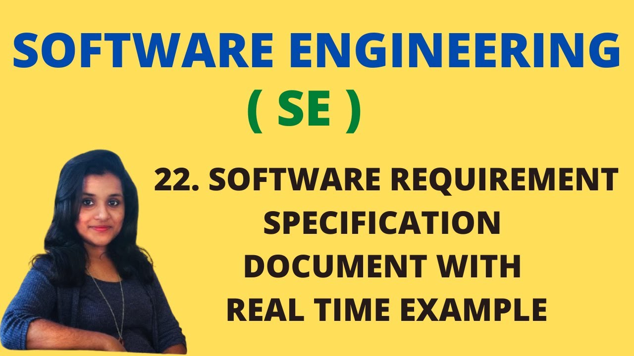 22 Software Requirement Specification Document with Example |SE|