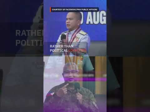 Tarriela to PMA cadets: Keep West Philippine Sea above partisan politics