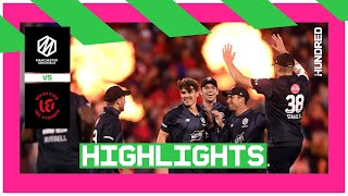 Sean Abbott takes four! | Manchester Originals vs Welsh Fire - Highlights | The Hundred 2022