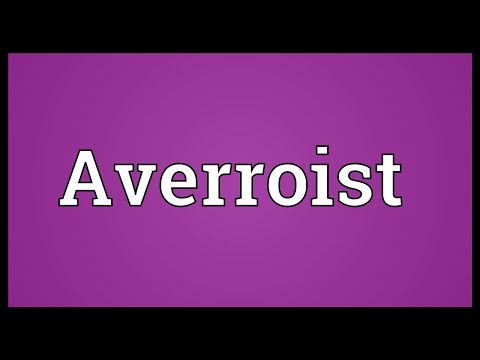Averroist Meaning