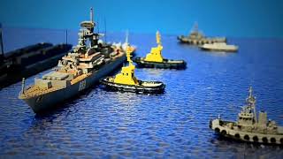 本編1/700　現用艦船倶楽部25　ソ連フリゲート　クリバック級　ピットロード