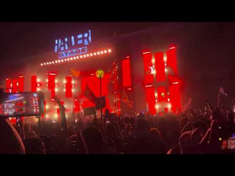 4B b2b JstJr Hard Summer 2023 dropping a peso pluma song