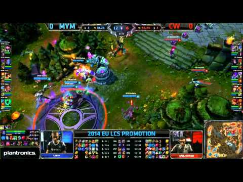 Meet Your Makers vs Copenhagen Wolves | Game 1 Bo5 | 2014 EU LCS Spring Promotion Season 4