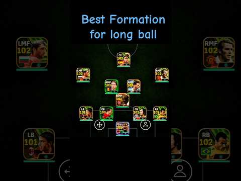 Best Formation for long ball Counter #efootball #efootball2025