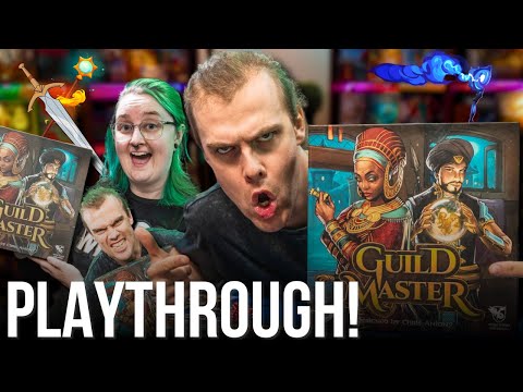 Guild Master 3 Player In Game Tutorial and Full Playthrough!