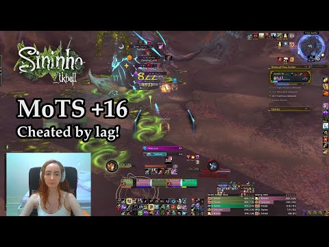 Mists of Tirna Scithe +16 timed - Cheated by lag!
