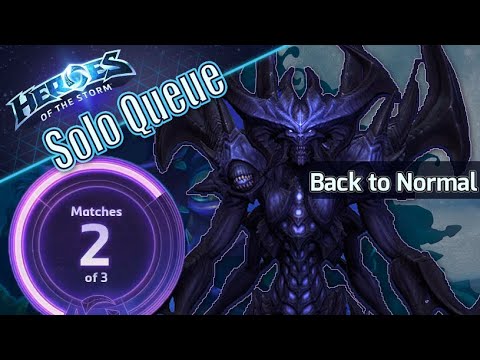 Back to Normal - Diablo HotS Solo Queue Diamond Storm League (Livestream)