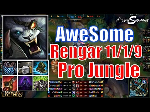 Rengar Jungle Pro League of Legends Top Ranked