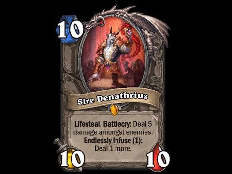 Hearthstone - Sire Denathrius Voice Lines - #shorts