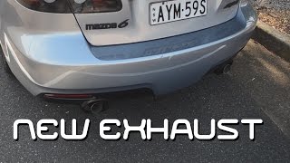 New Exhaust, ABS sensors, compression test, and blue tooth mic...phew!