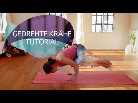 Gedrehte Krähe Yoga Tutorial: Parsva Kakasana schnell gelernt // FlexibleFit Yoga