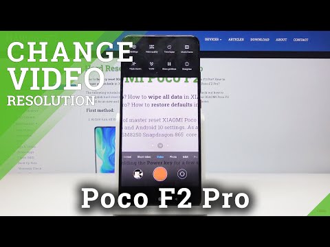 How to Change Video Resolution in XIAOMI Poco F2 – Change Video Quality