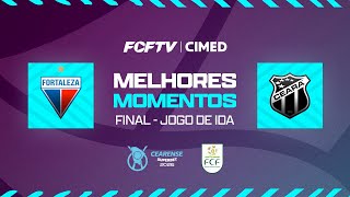 MELHORES MOMENTOS | CEARENSE SUPERBET 2026 | FINAL IDA | FORTALEZA 1x1 CEARÁ