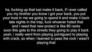 G Herbo - 10 Limit ( Lyrics ) (ft. OP)