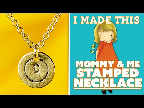 Boutique Style Mommy & Me Stamped Charm | I Made This