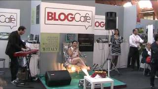 Agata Leanza canta a BlogCafè, San Patrignano