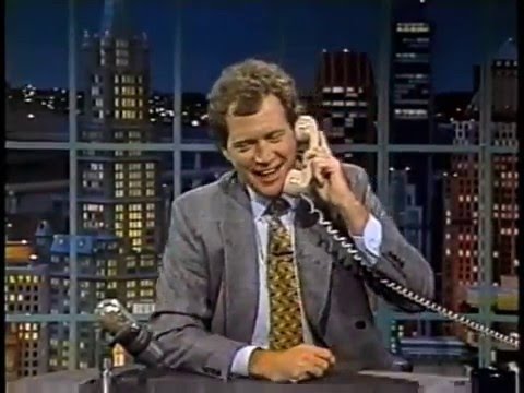 David Letterman and "Cop Rock," Fall 1990