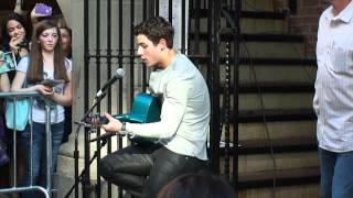 Nick Jonas - Last Time Around 5.19.12 (outside HTS) (HD)
