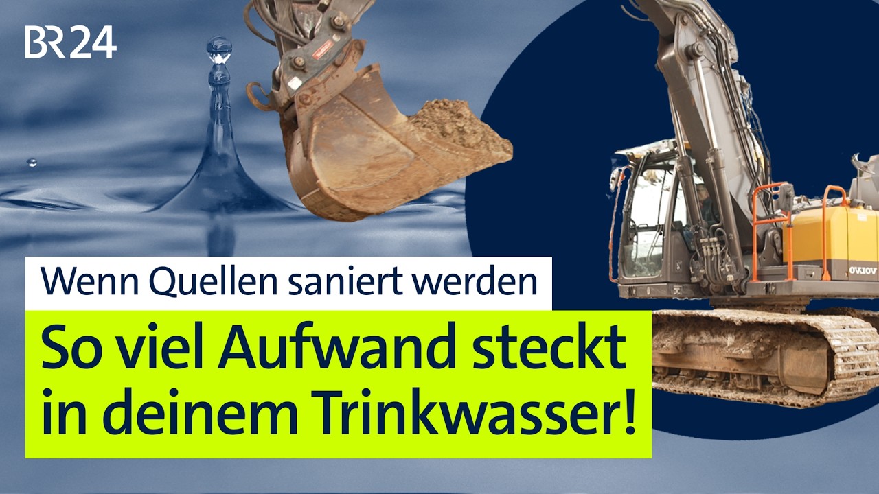 Trinkwasser für die Zukunft: die aufwendige Modernisierung einer Quelle | BR24 vor Ort
