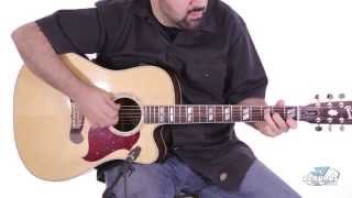 Video thumbnail for zZounds.com: Gibson Songwriter Deluxe Studio EC Acoustic-Electric Guitar by zZounds