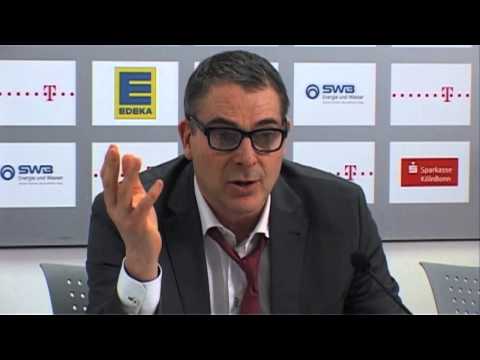 Pressekonferenz Telekom Baskets Bonn vs. Okapi Aalstar (85:72, 06.02.2013)