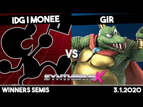 IDG | Monee (Mr. Game & Watch/Roy) vs Gir (King K Rool/Palutena) | Winners Semis | Synthwave X #21
