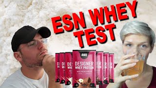 ESN Designer Whey Geschmackstest