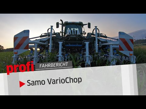Breit oder schmal – ganz nach Wahl: Samo VarioChop-Hackgerät | profi #Fahrbericht