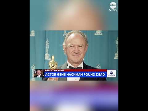 Actor Gene Hackman and wife found dead in home, sheriff says #news #breakingnews #movies #actors