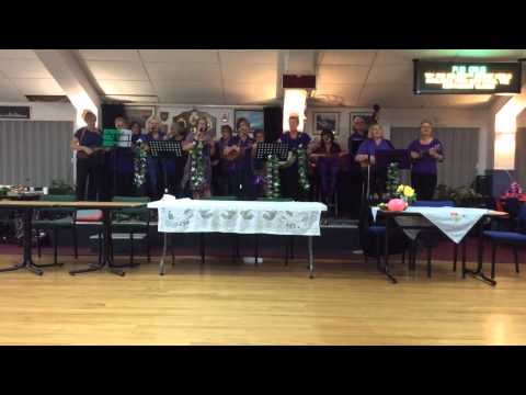 RSA #5 absolute beginners group singing 