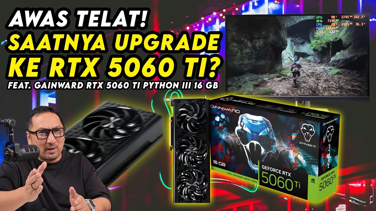 Worth It? Upgrade RTX 2060 Super / RTX 3060 Ti ke RTX 5060 Ti 16 GB