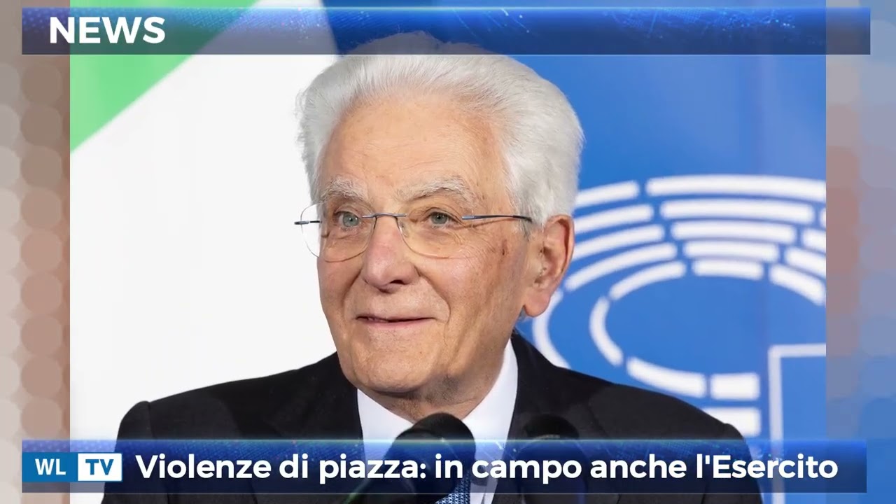 Violenze di piazza: in campo anche l'Esercito
