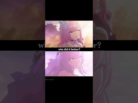 Who did it better? || Cyrene - Elysia #honkaistarrail #honkaiimpact3rd #hsr #hi3 #cyrene #elysia