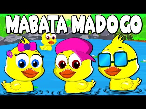 Mabata Madogo Dogo Yanaogelea | Kiswahili Songs for Preschoolers | Na nyimbo nyingi kwa watoto