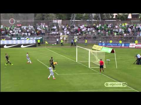 Horváth Zsolt gólja  az MTK Budapest - Ferencvárosi TC mérkőzésen