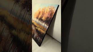 Dřevěný obraz - Stromy