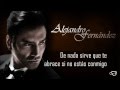 Alejandro Fernández - De Nada Sirve Hablar
