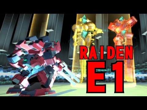 アジム VS ライデンE1 VO4 AJIM Vs. HBV-512-E1 RAIDEN 512E1  バーチャロン・フォース