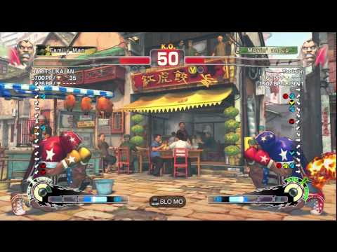 SSF4 AE Ver. 2012: HARITSUKA_AN [Balrog] vs. YaBison [Balrog] - PSN Ranked Match