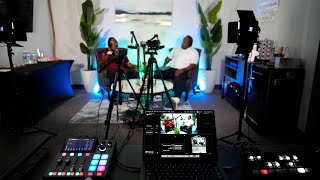 High Quality Podcast Setup Sony FX30 & Shure SM7dB