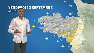 Download lagu Bulletin météo pour le vendredi 30 septembre 2022 mp3
